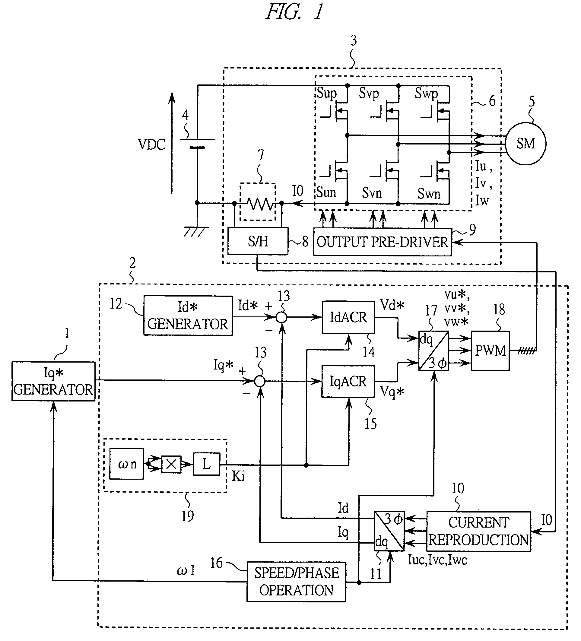 Control device for synchronous motor