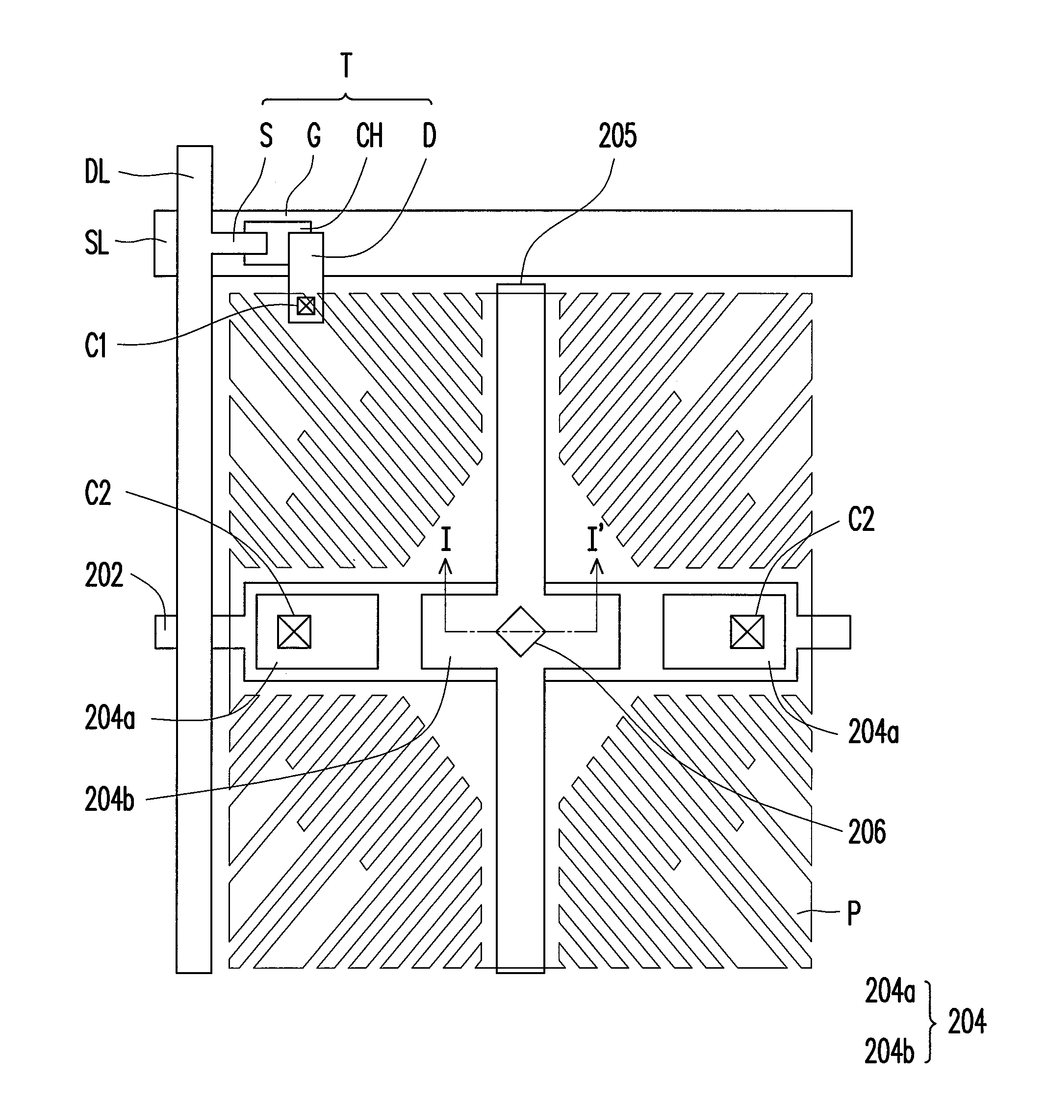 Pixel structure and display panel