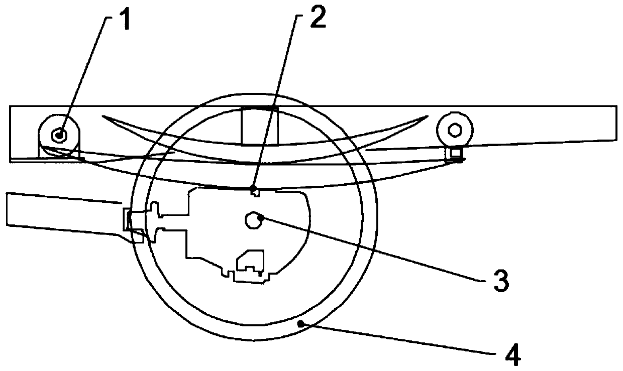 A Rigid-Flexible Coupling Simulation Method of Nonlinear Stiffness Leaf Spring