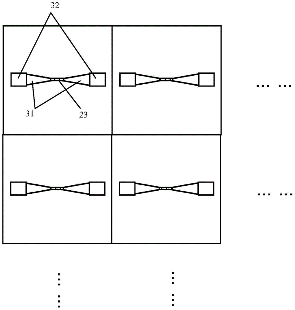 Pixel unit, infrared imaging detector provided with pixel unit and manufacturing process