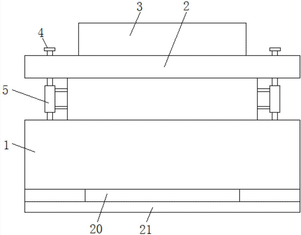 Die cutting machine with good buffering performance