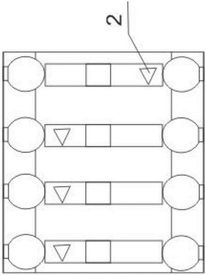 Blank conveying device for automobile engine bearing cap