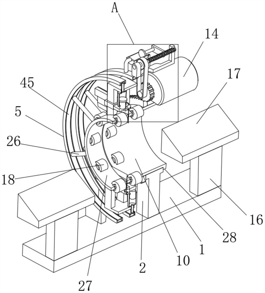 Soft pipe ring cutting machine