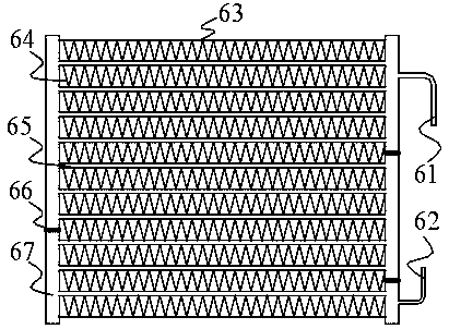 Multi-union variable frequency air conditioner based on micro-channel heat exchanger and control method thereof