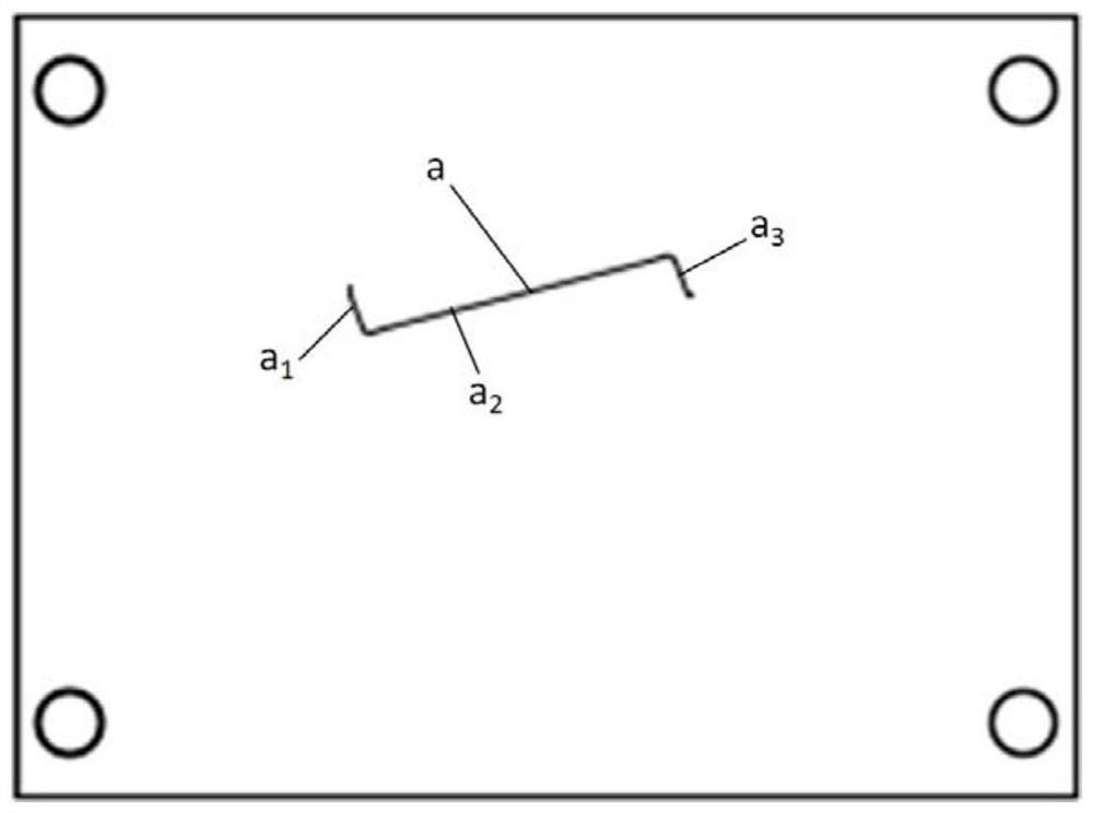 Manufacturing method of acetic acid-containing cloth die cutting piece