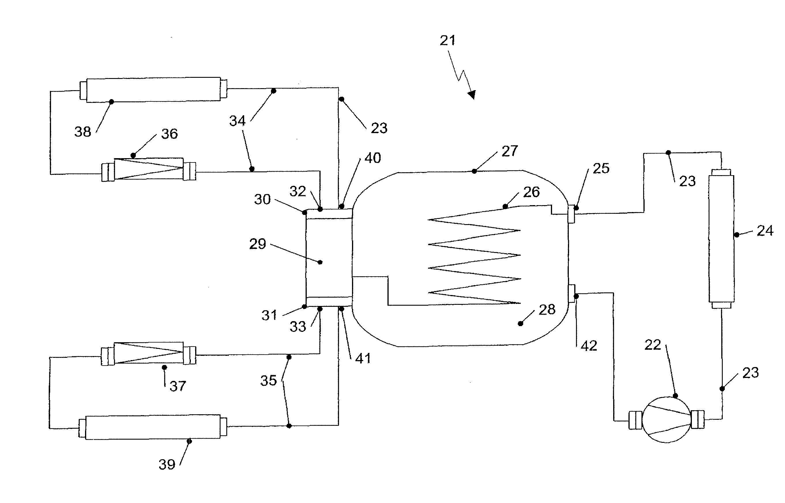 Refrigerant circuit system