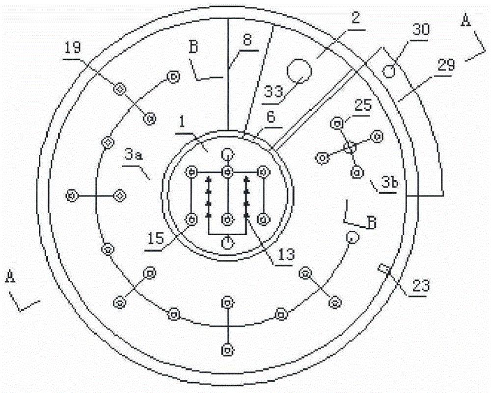 Integrated denitrification reaction device and process method based on autotrophic denitrification