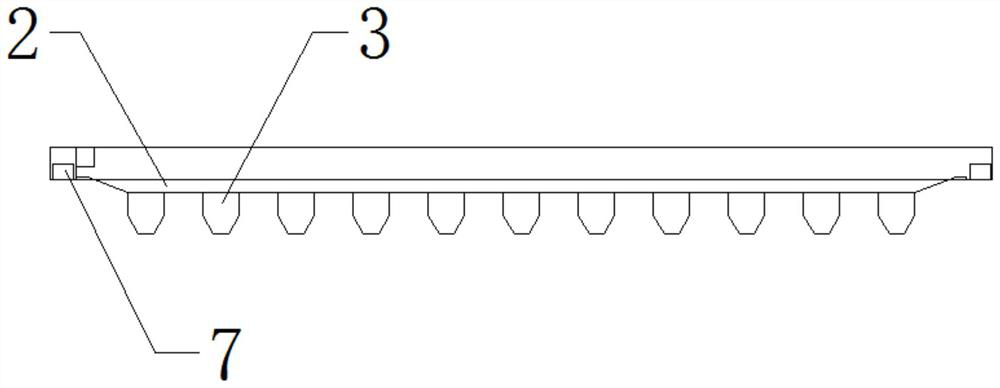 Rice seedling raising tray