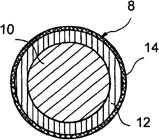 Electrochromic device including a meshing