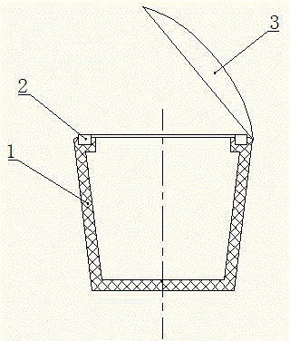 Vehicle-mounted ash pan