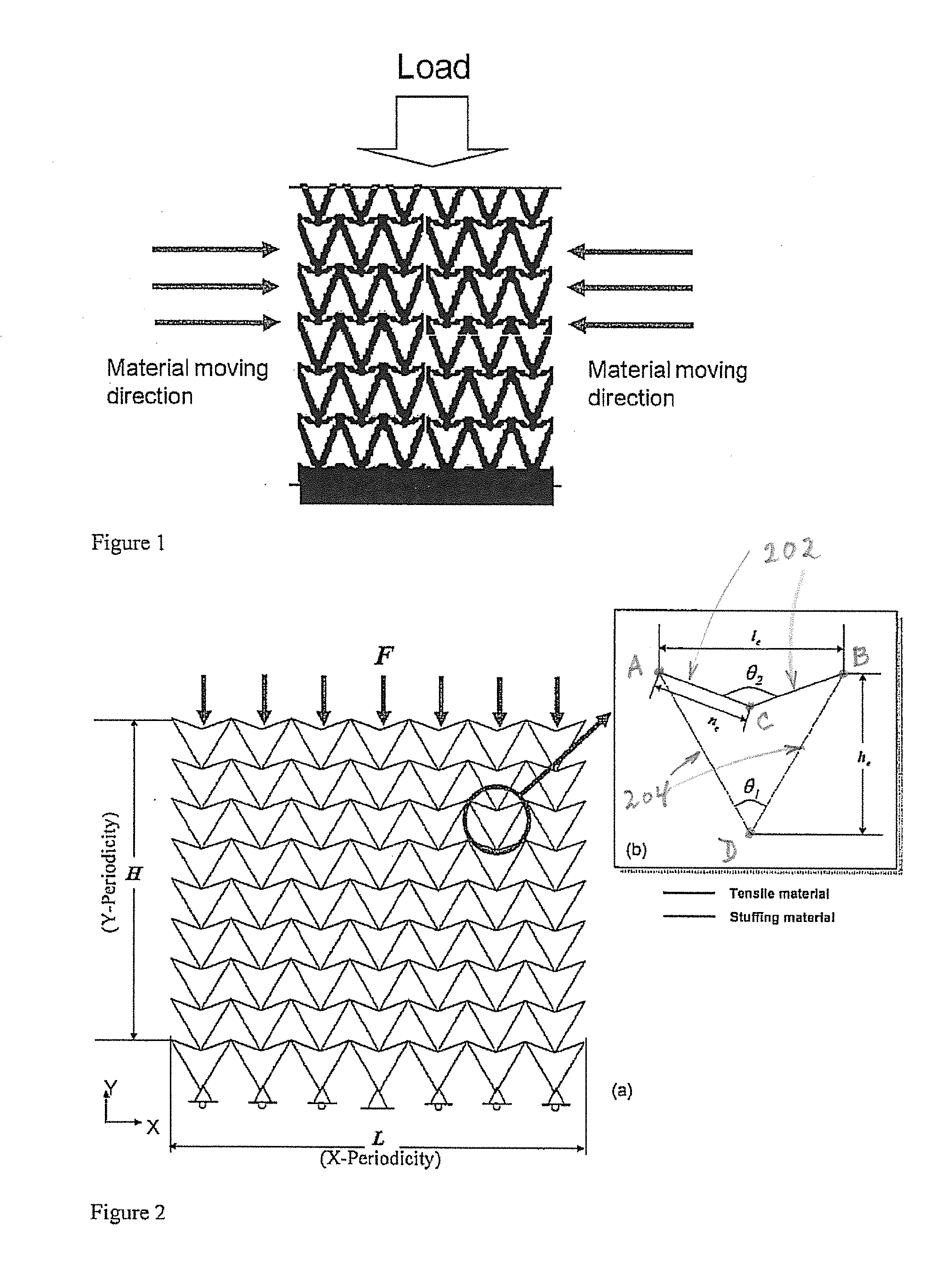 Bushings and bumpers based upon npr (negative poisson's ratio) structures