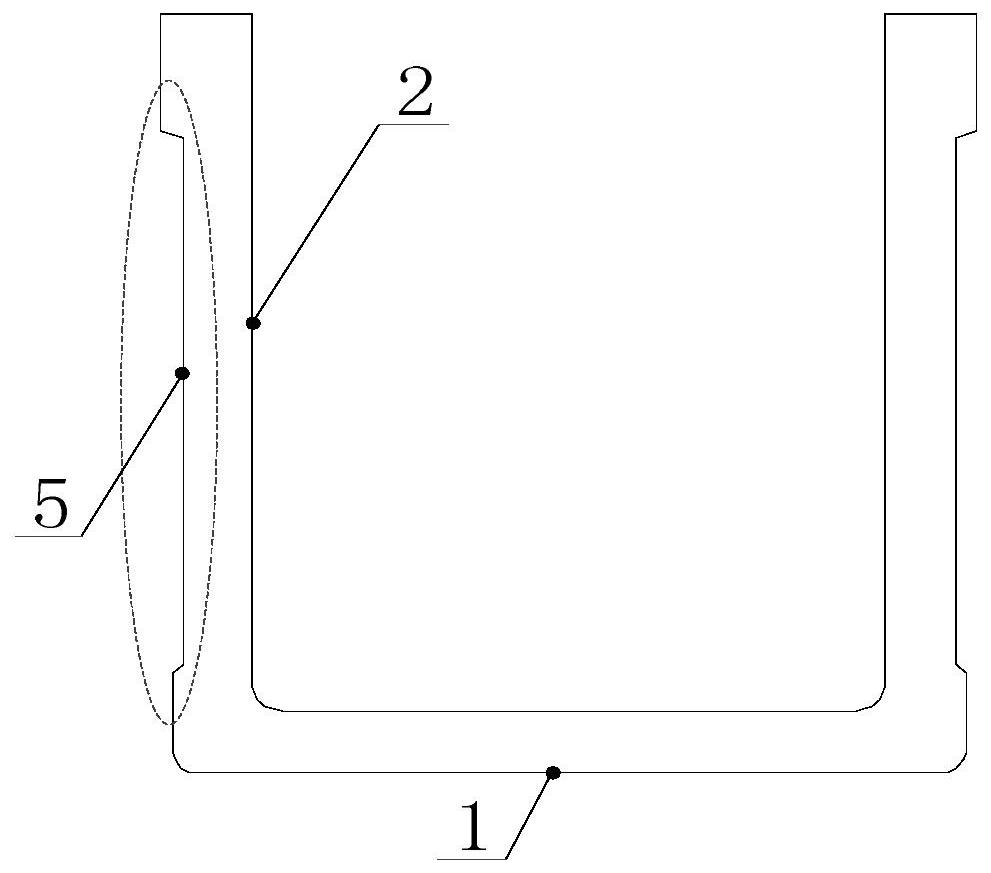 Aluminum mold system reinforcement system and its construction method and use method