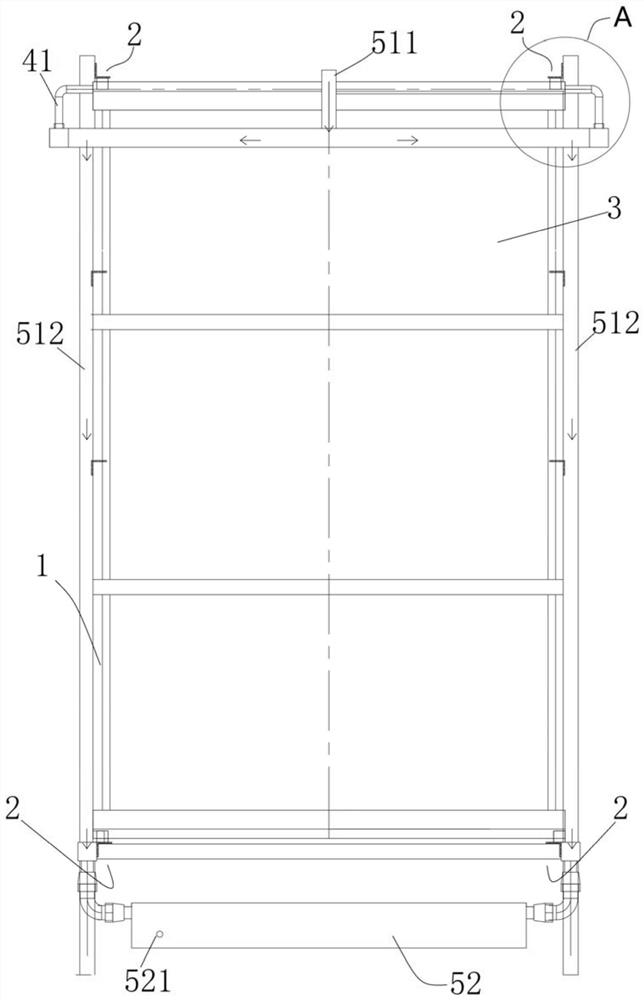 Convenient-to-disassemble MBR (Membrane Bioreactor) membrane module, disassembling and washing method, water treatment device and water treatment method