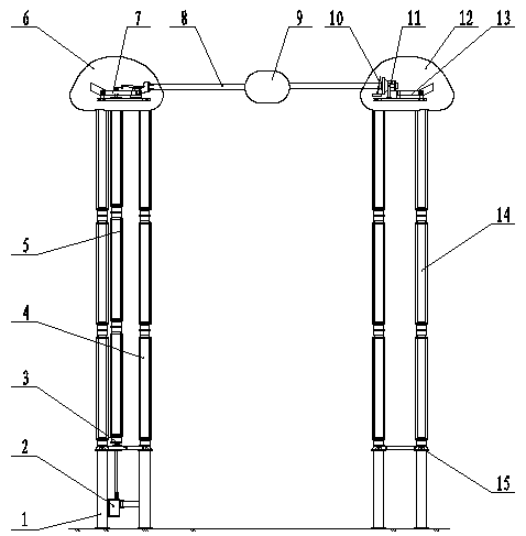 A single-arm folding plug-in ±1100kv UHV DC isolating switch