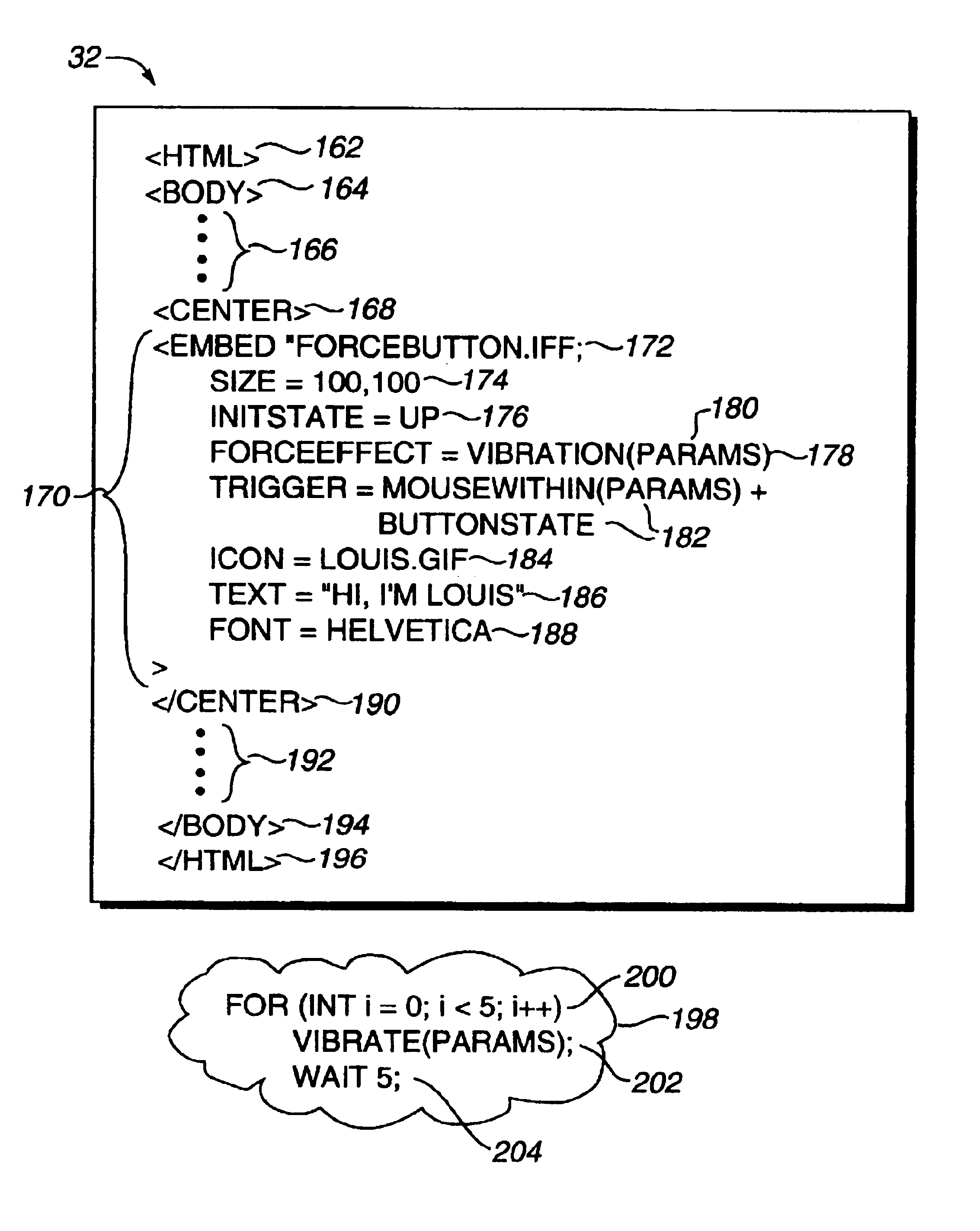 Force feedback enabled over a computer network