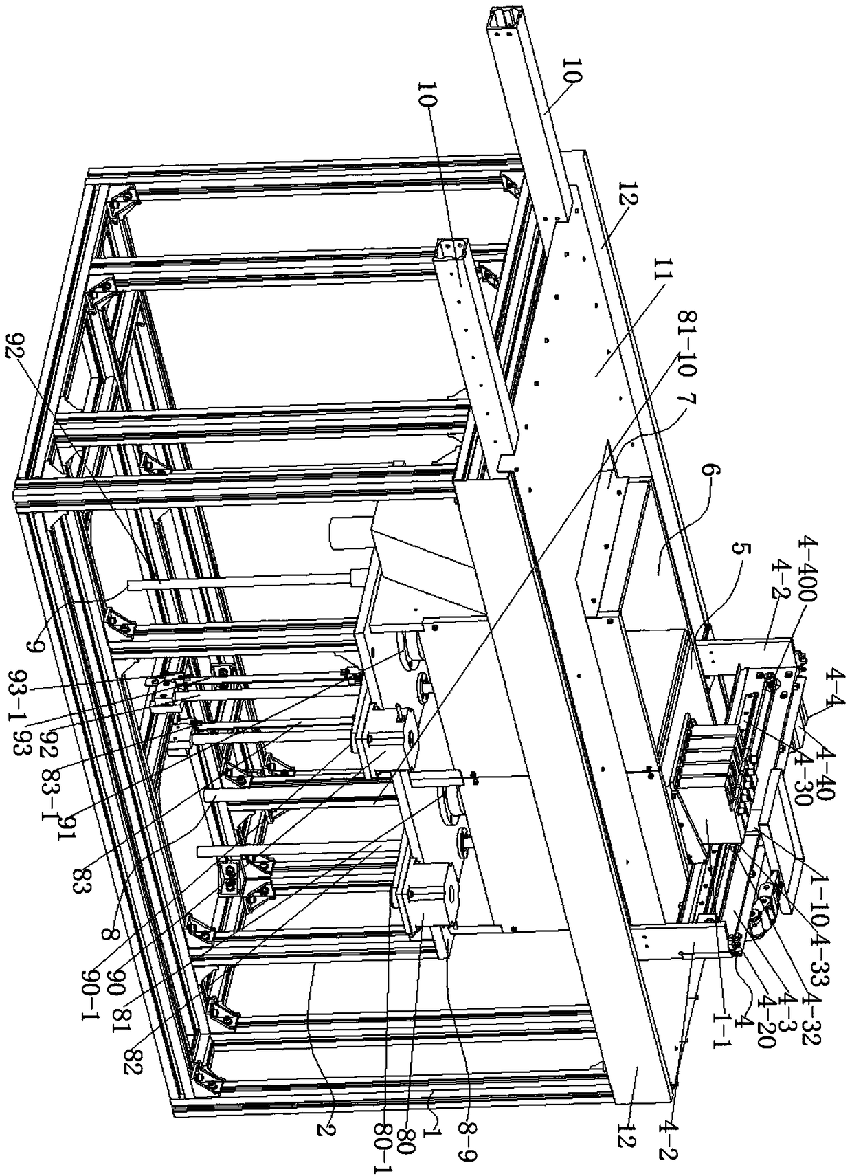 Sand mould 3D rapid molding equipment using slab printer