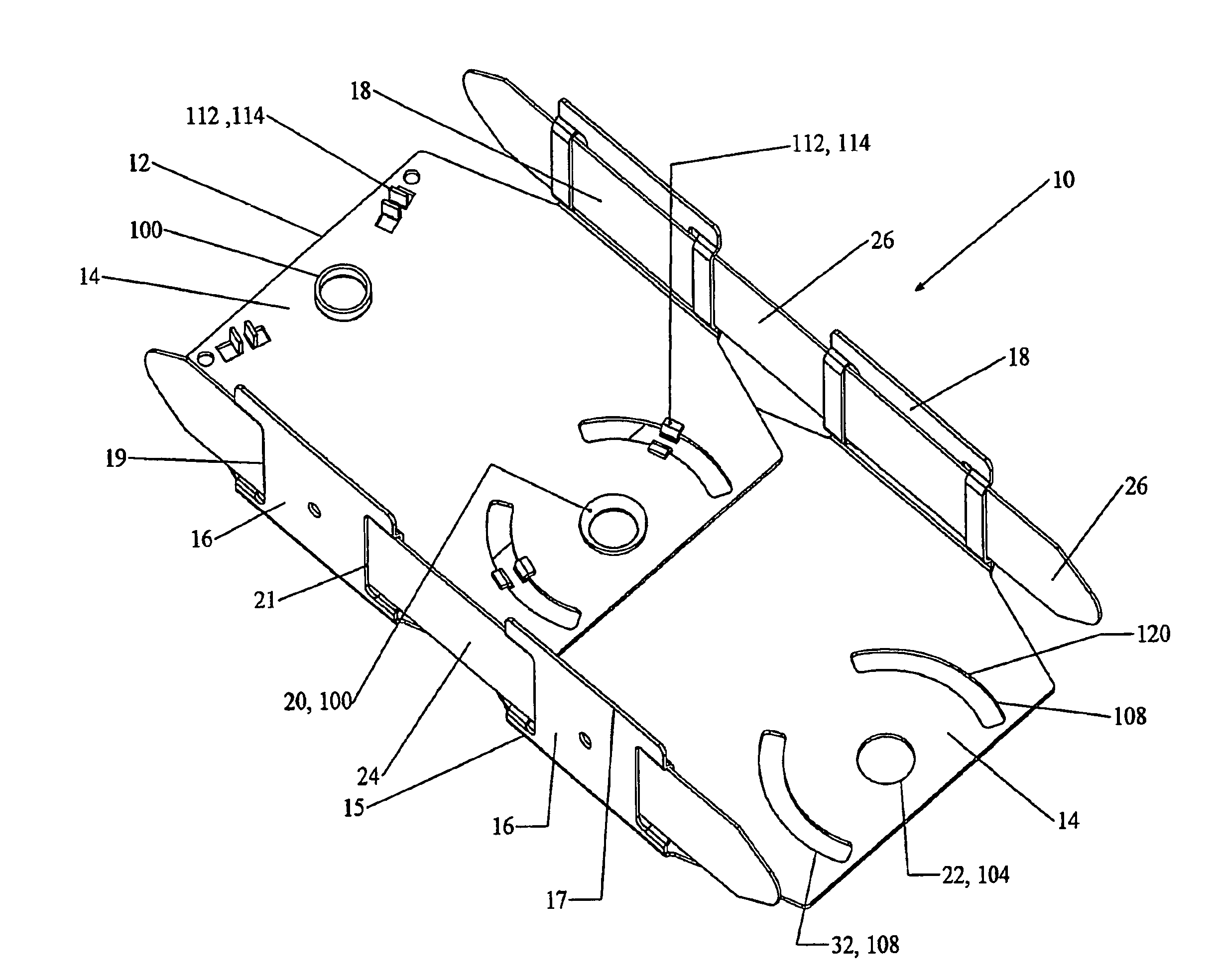 Apparatus and methods of forming a curved structure