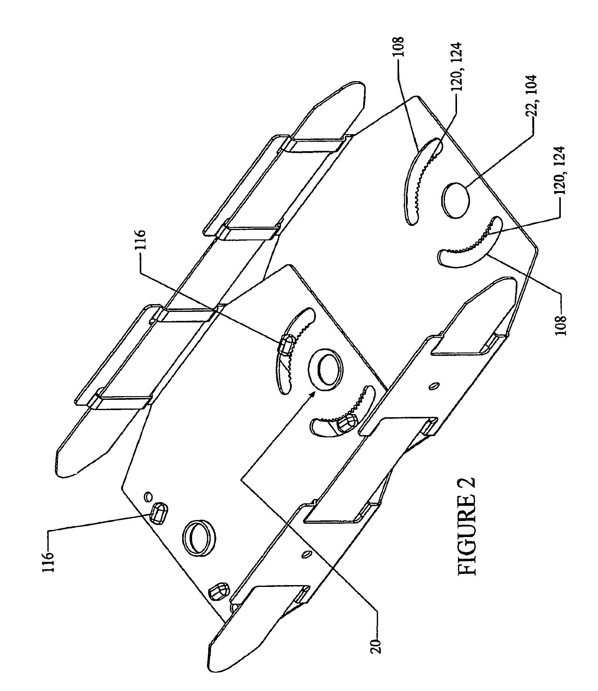 Apparatus and methods of forming a curved structure