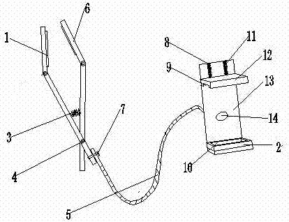 Universal adjustment mobile phone bracket