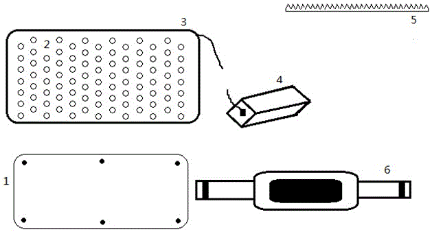 PWM driven LED light therapy device