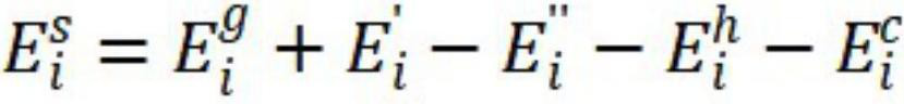 Steel flow energy efficiency calculation method