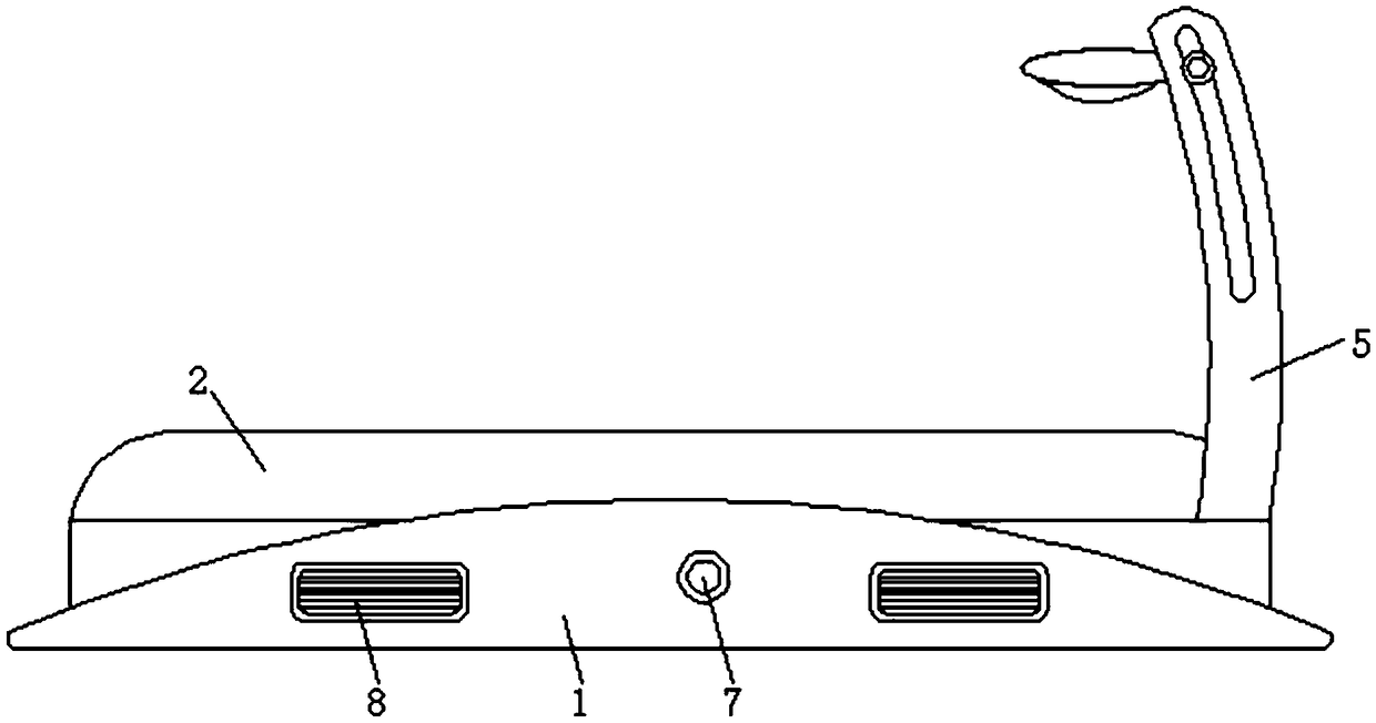 Negative pressure-type automatic machine for taking off shoes used for people with disabled upper limbs