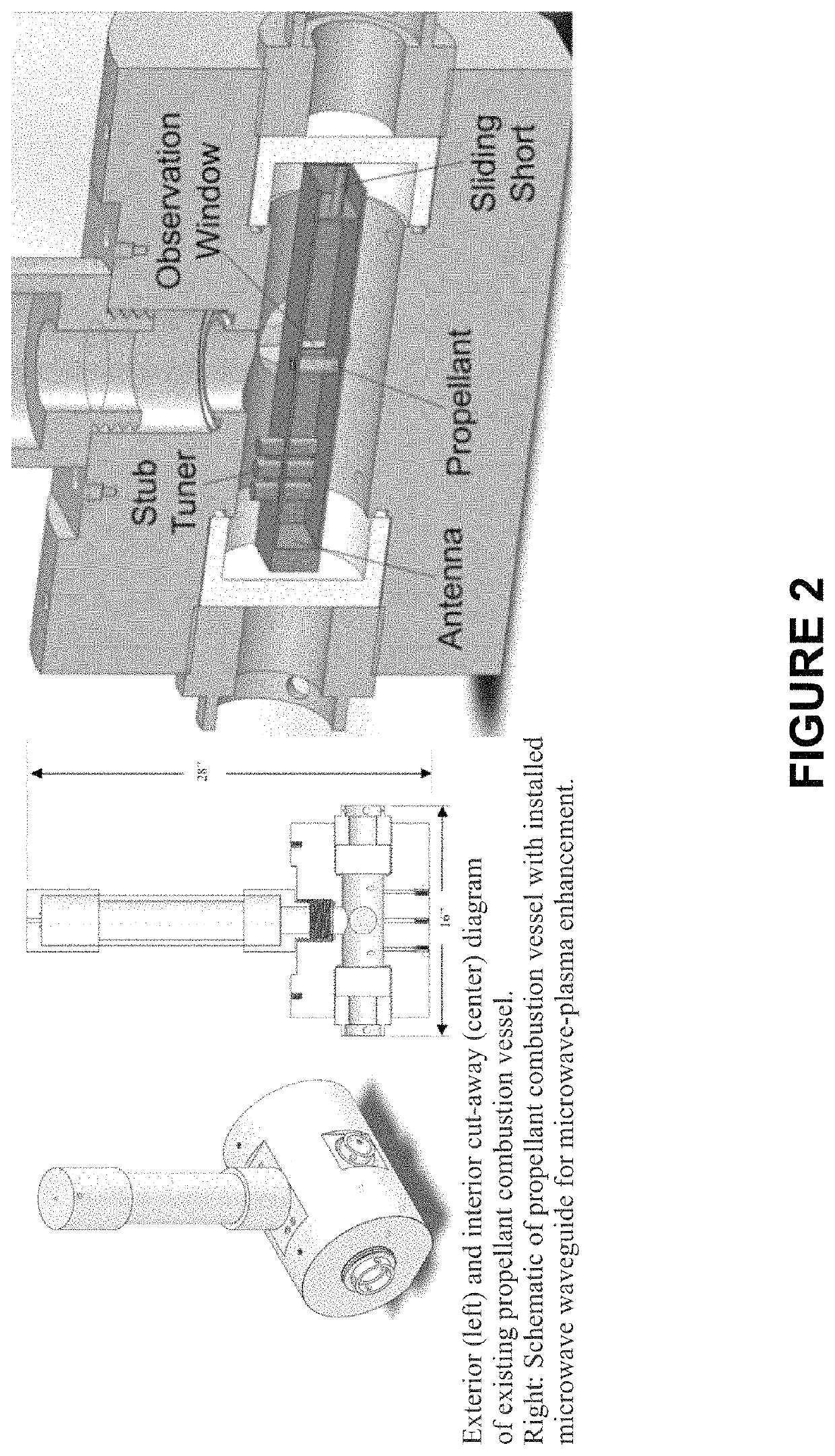 Microwave flame enhancement of energetic material combustion