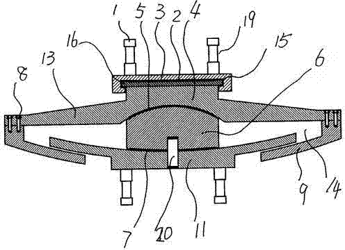 Pulling pressing beam-falling-resisting seismic-isolation-and-reduction support