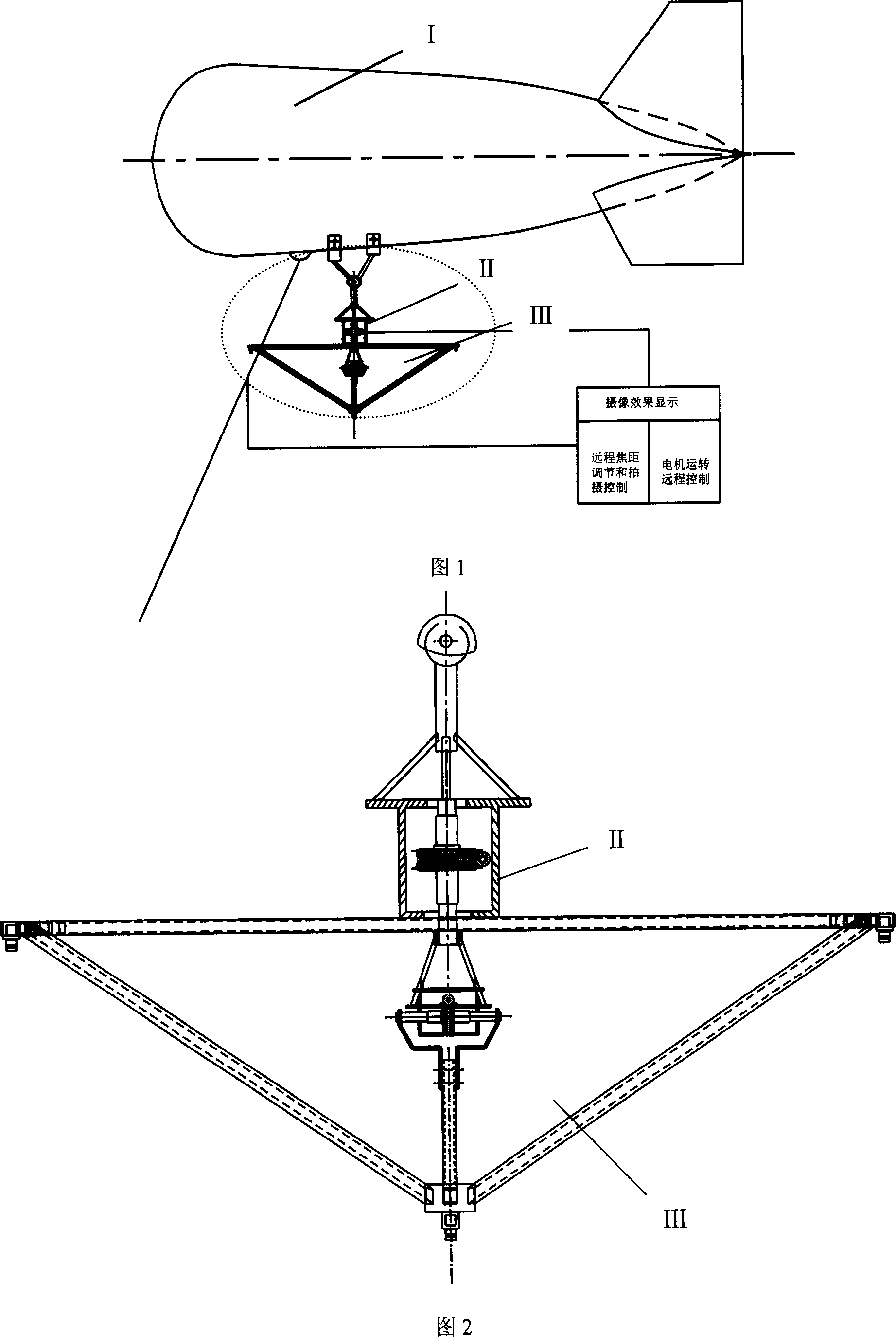 Three-dimesnional visual camera measuring device with large scene based on calibrating technology