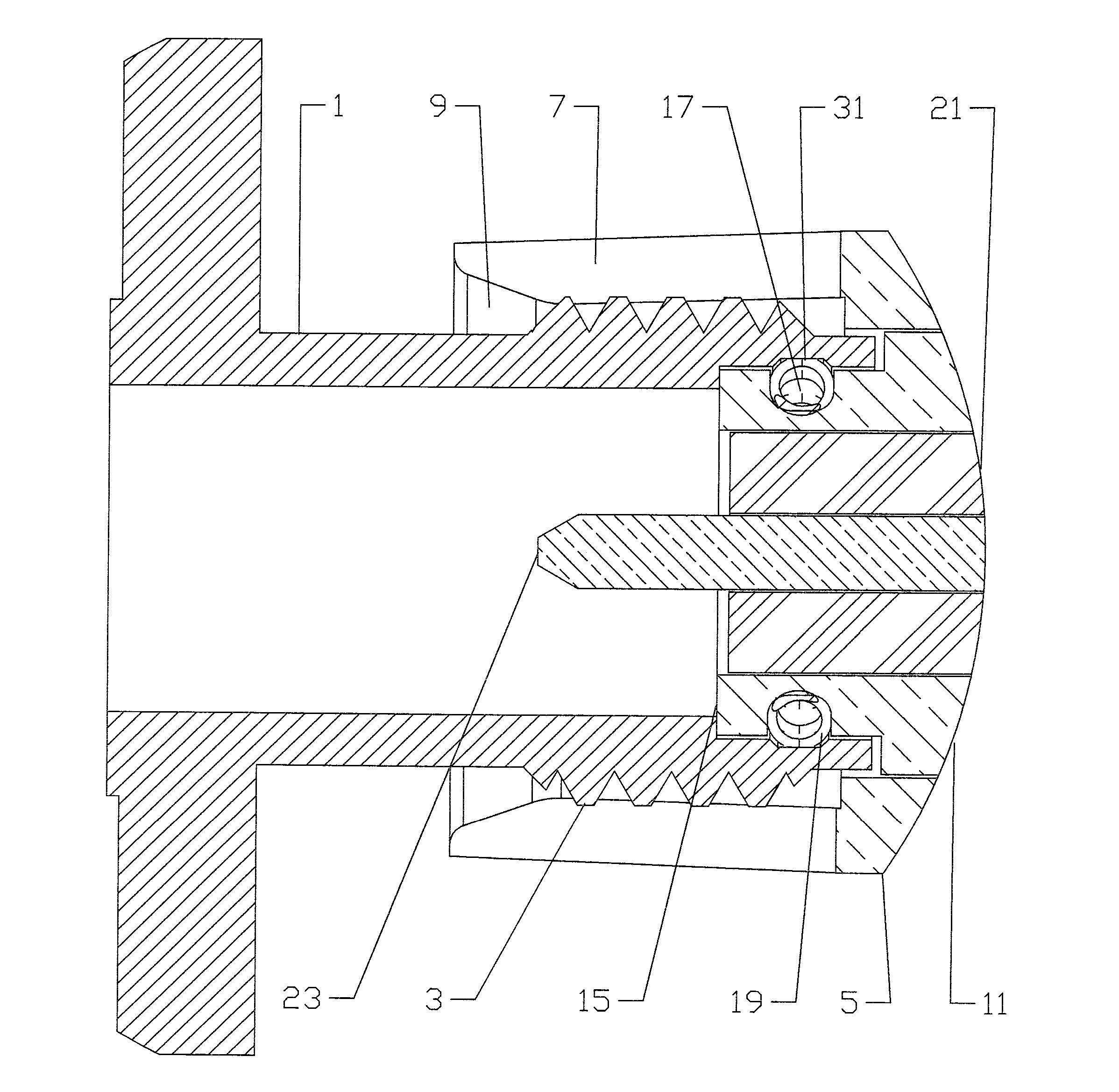 Push-on Connector Interface