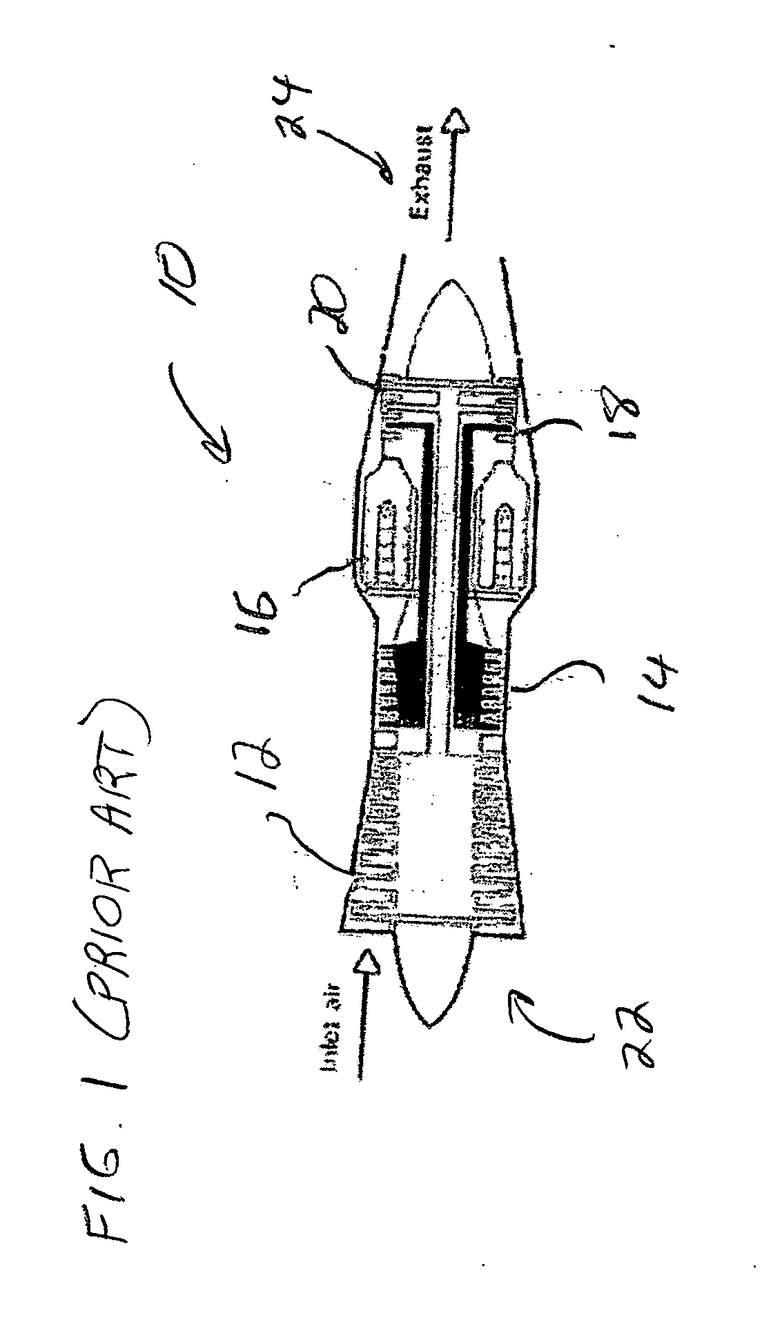 Retractable afterburner for jet engine