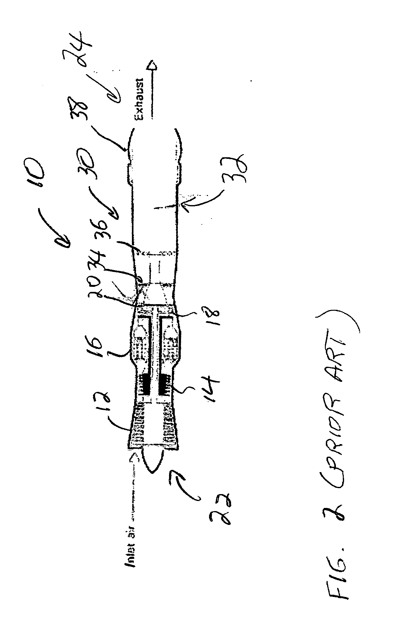 Retractable afterburner for jet engine