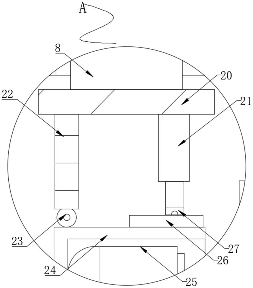 Multidirectional wood cutting device for wooden door processing