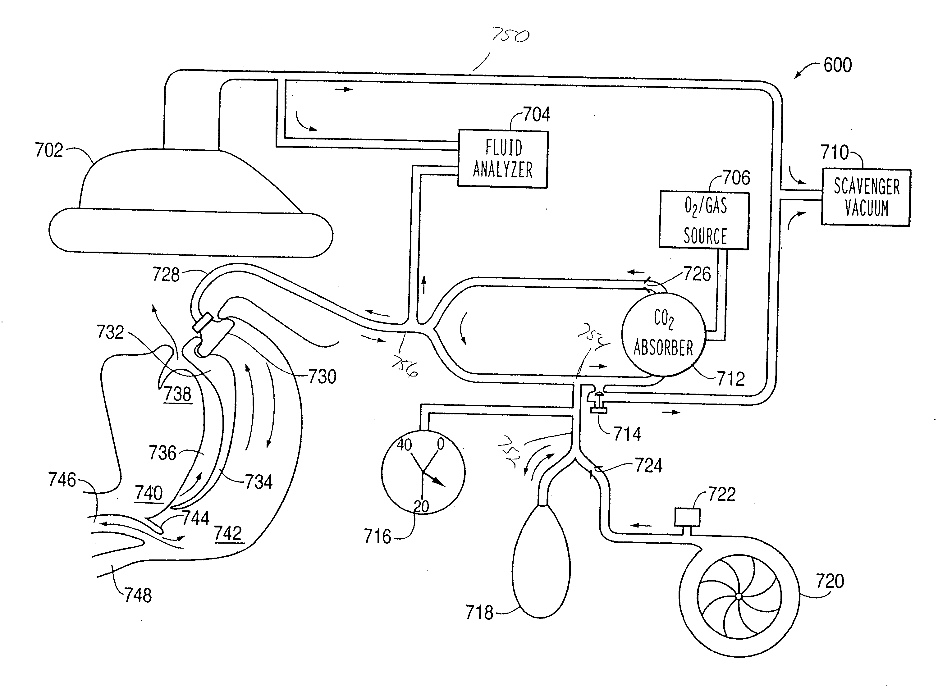 Nasal gas delivery system and method for use thereof