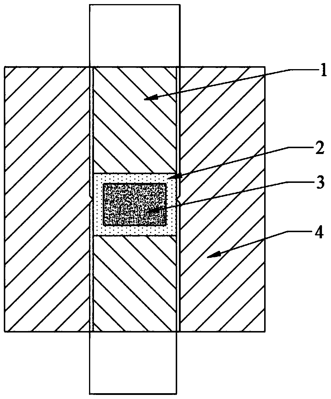 A kind of high-temperature solid state reaction method prepares the method for fesb2