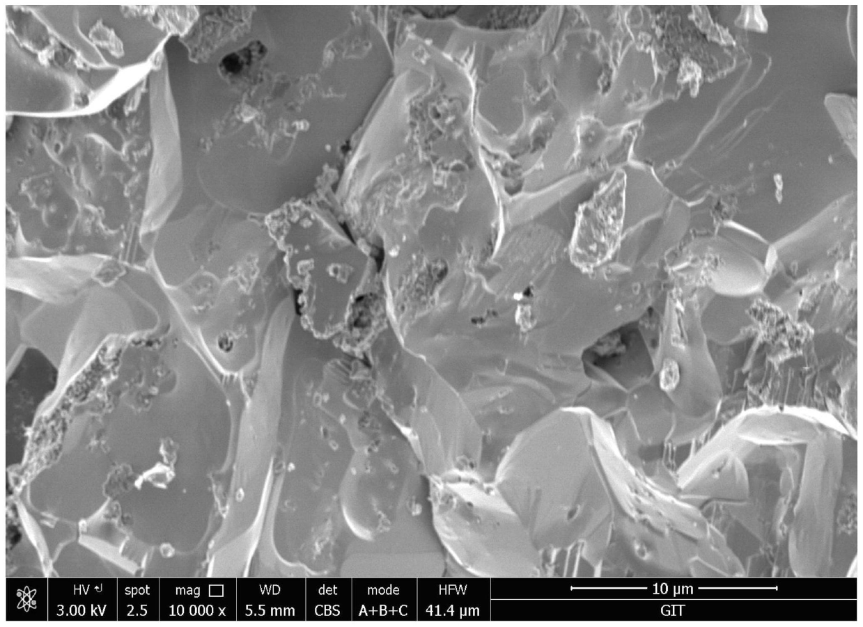 A kind of high-temperature solid state reaction method prepares the method for fesb2