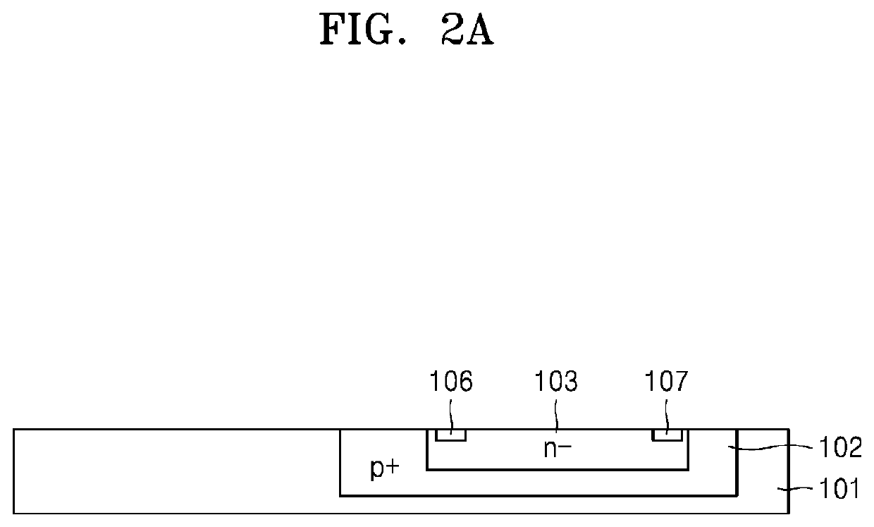 Opto-electronic device having junction field-effect transistor structure and method of manufacturing the same