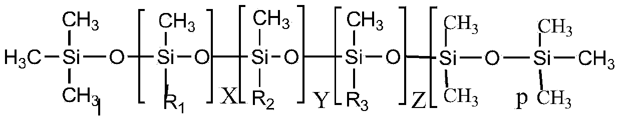 Polyfunctional-group-modified polysiloxane emulsifier and preparation method thereof