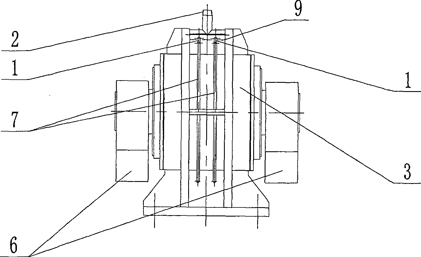 Heating method of vibrator and vibrator for implementing the method