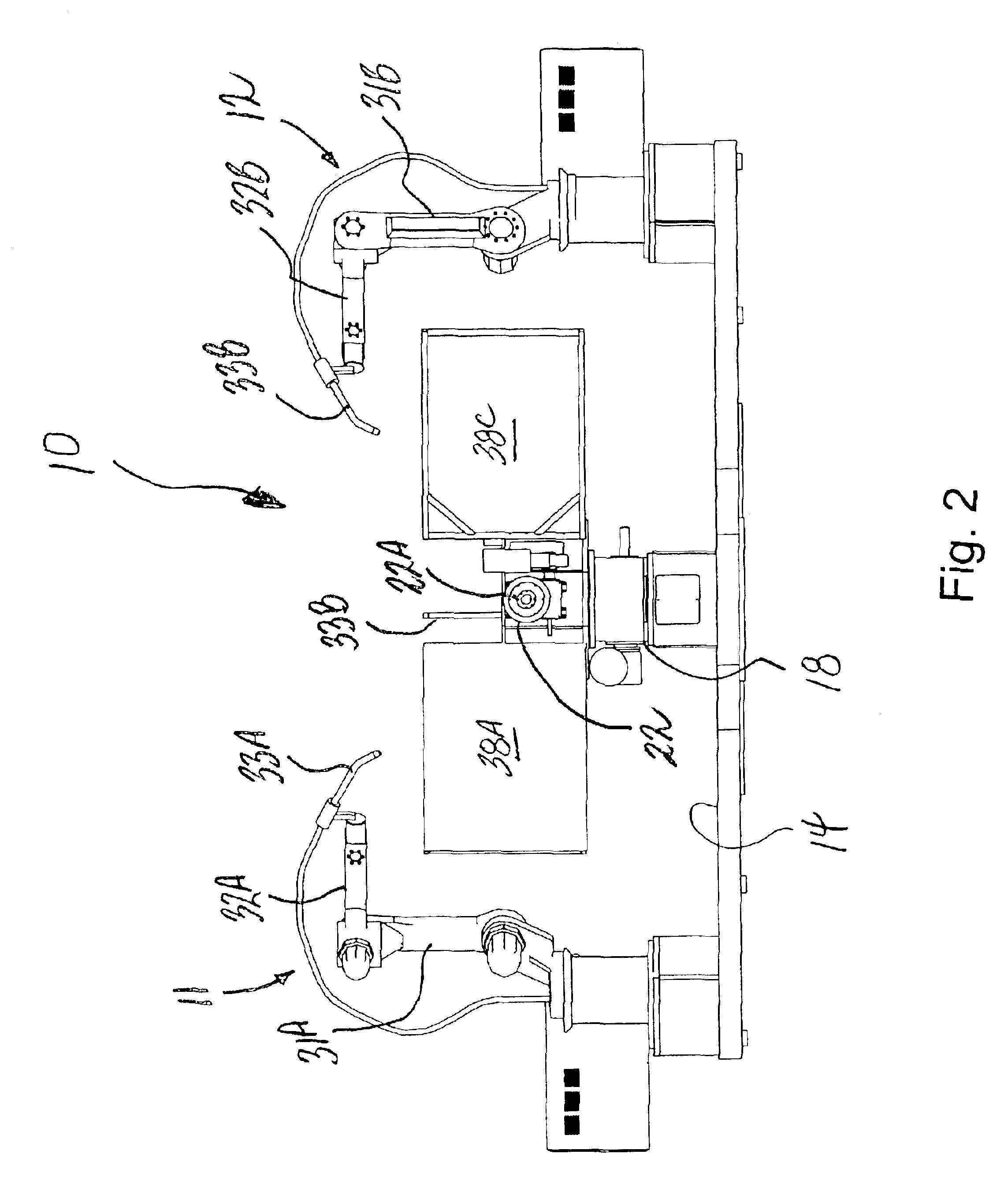 Multi-station robotic welding assembly