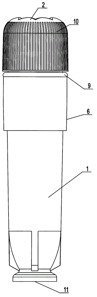 Double joint sealing and labeling mechanism for freezing tube for medical and laboratory science and research