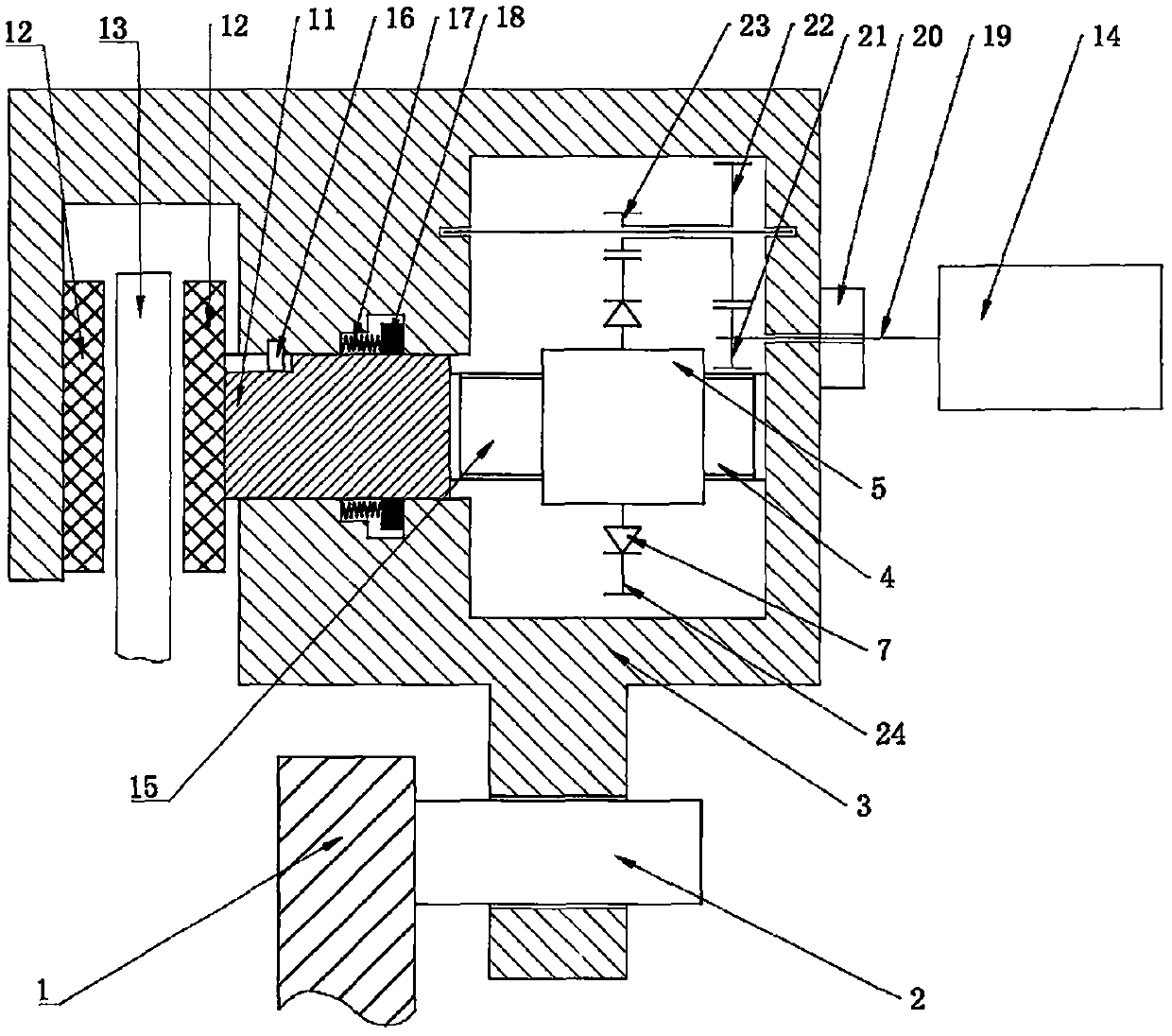 A floating clamp disc brake by wire