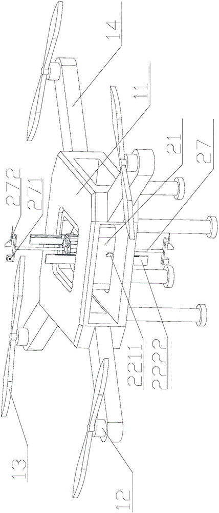 Airborne weather station apparatus for unmanned plane, and application method thereof