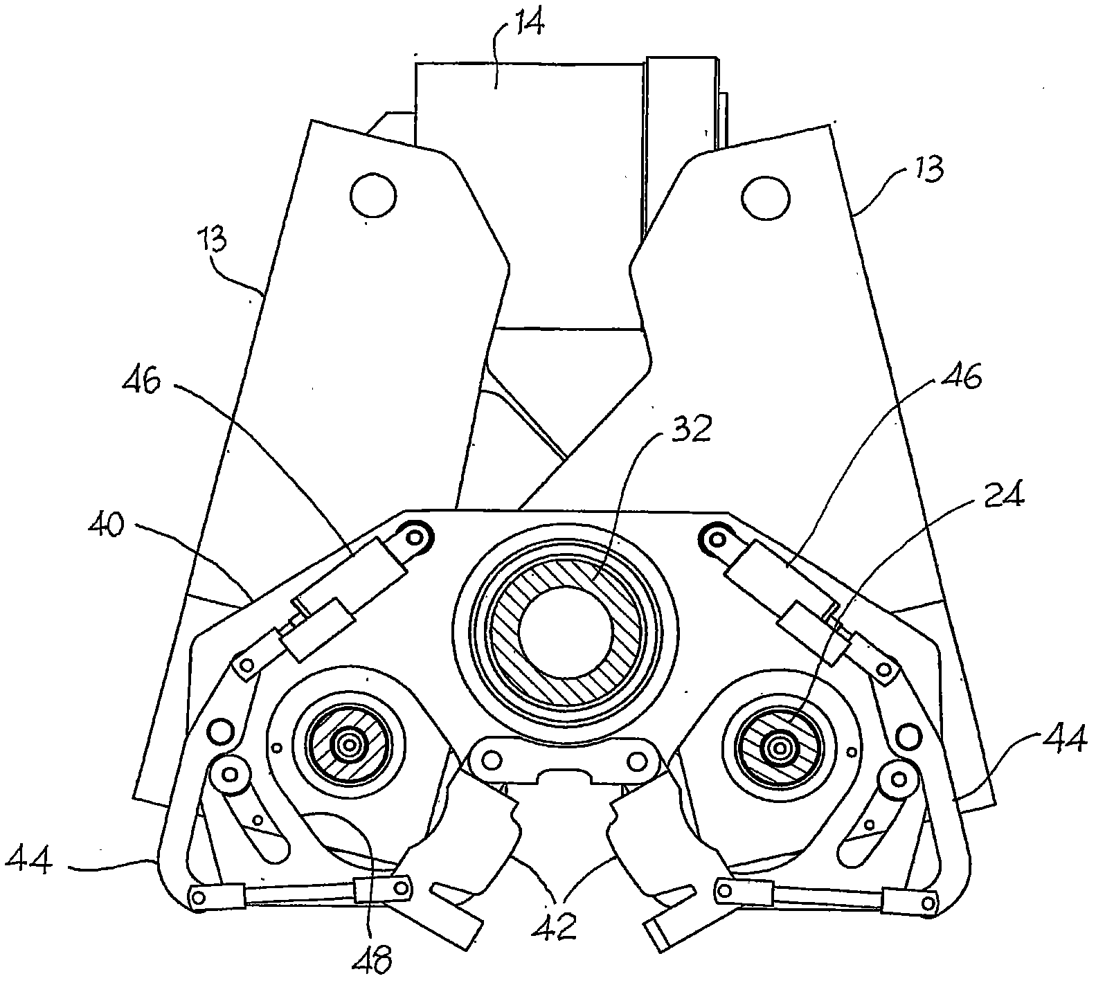 Welding head for rail welding