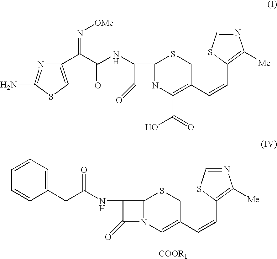 Process for the preparation of Cefditoren