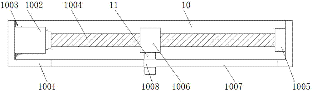 False twister main shaft grinding device convenient to use