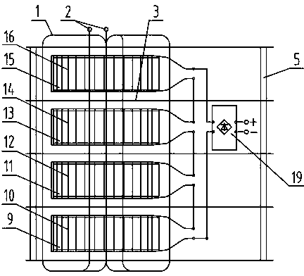 High power, high frequency and high voltage rectifier transformer