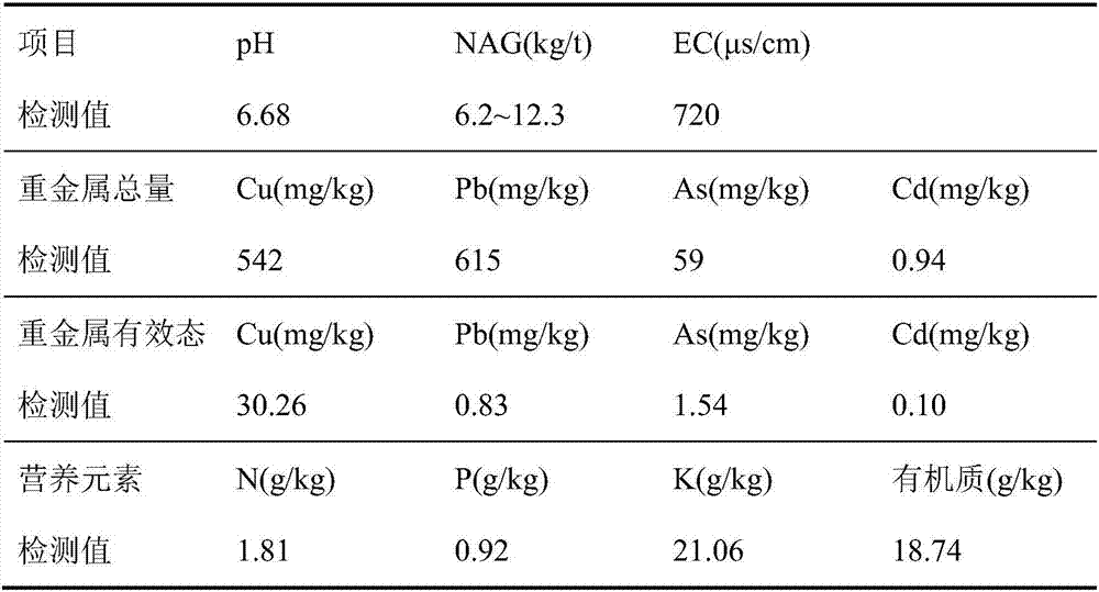 Ecological restoration method for strong acid tailings abandoned land