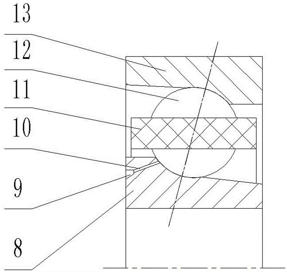 Angular contact ball bearing