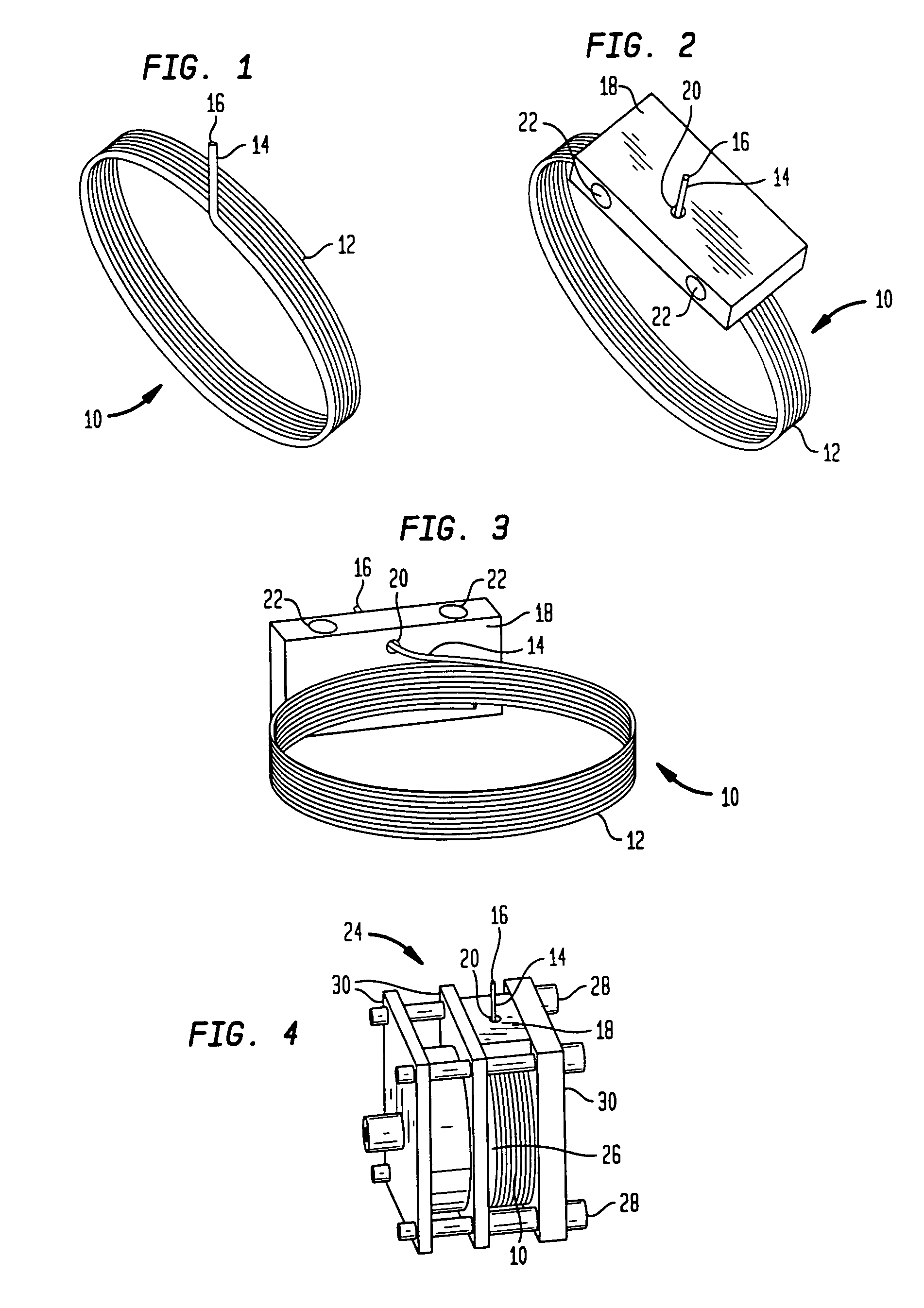 Lead guide for cable extension type position sensors